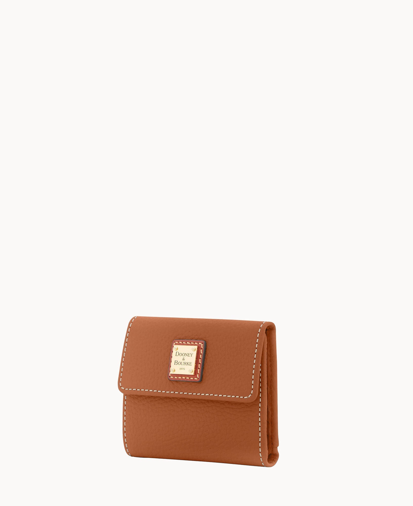 Pebble Grain Small Flap Wallet