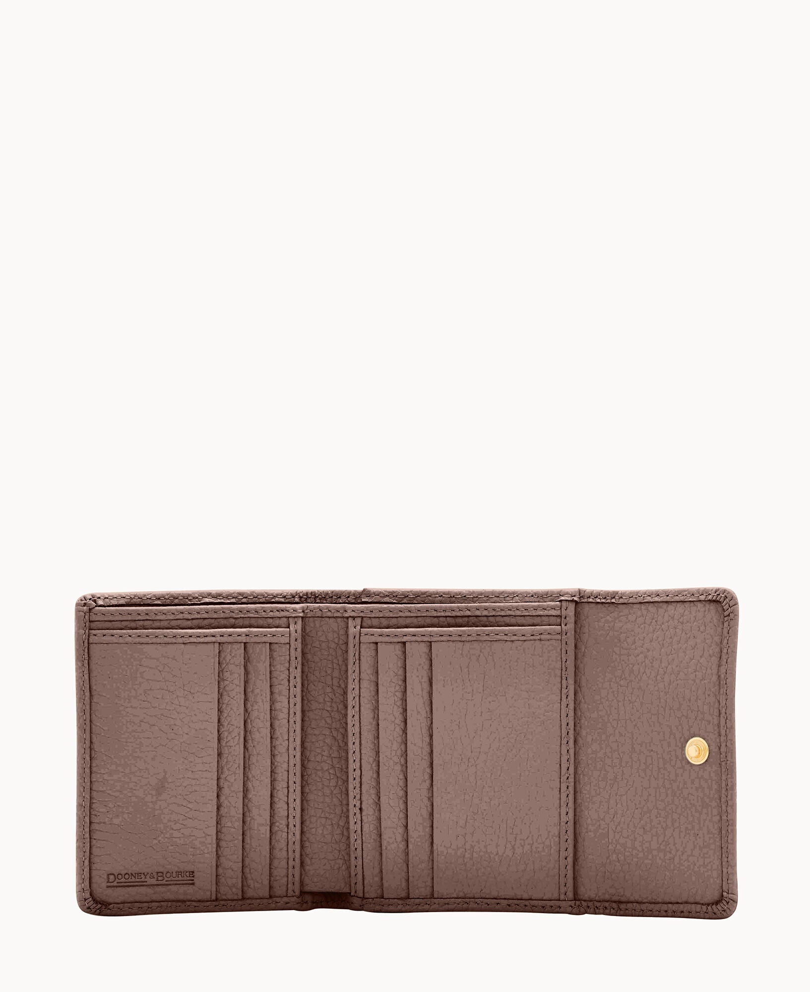 Pebble Grain Small Flap Wallet