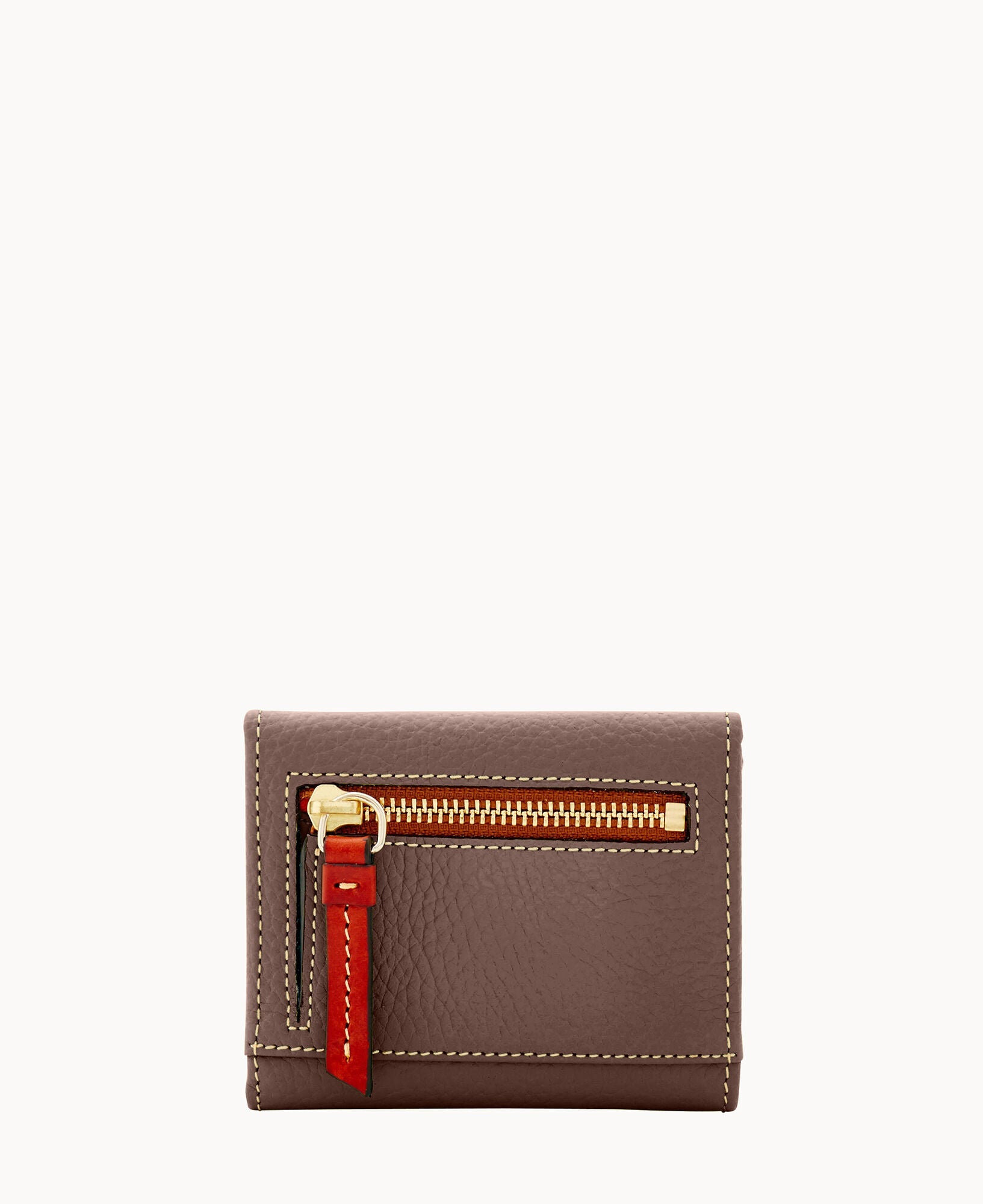 Pebble Grain Small Flap Wallet