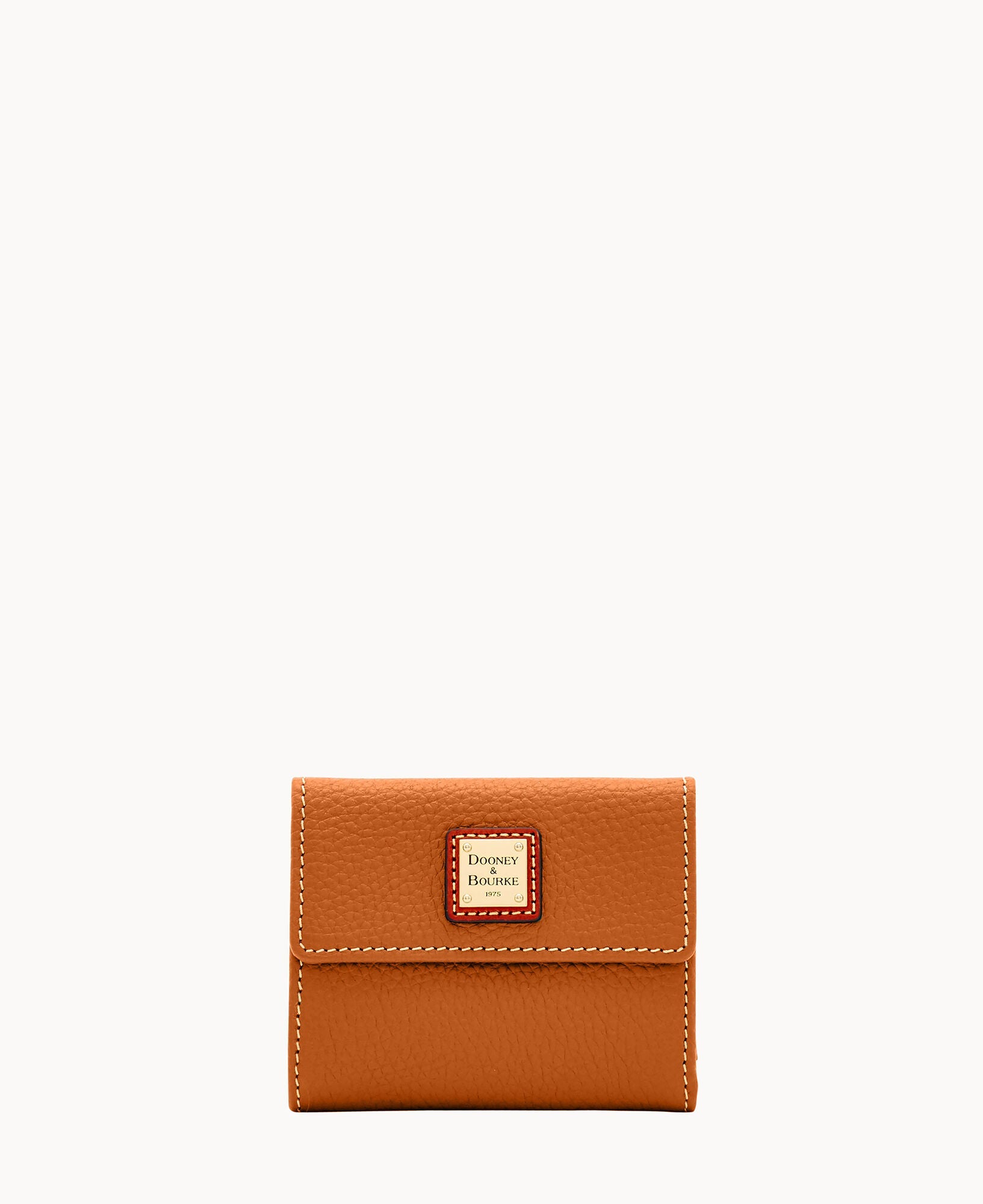 Pebble Grain Small Flap Wallet