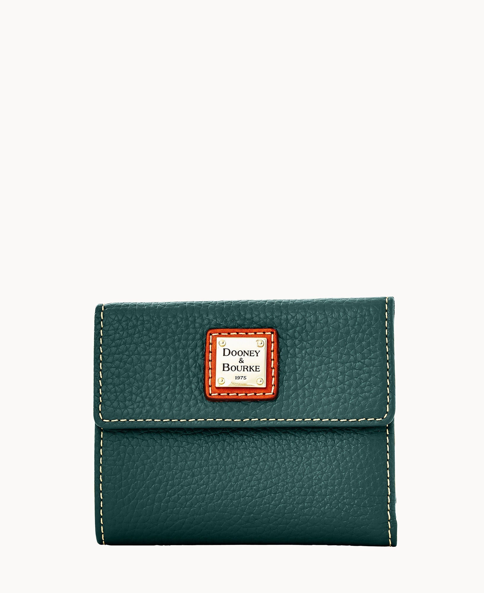 Pebble Grain Small Flap Wallet