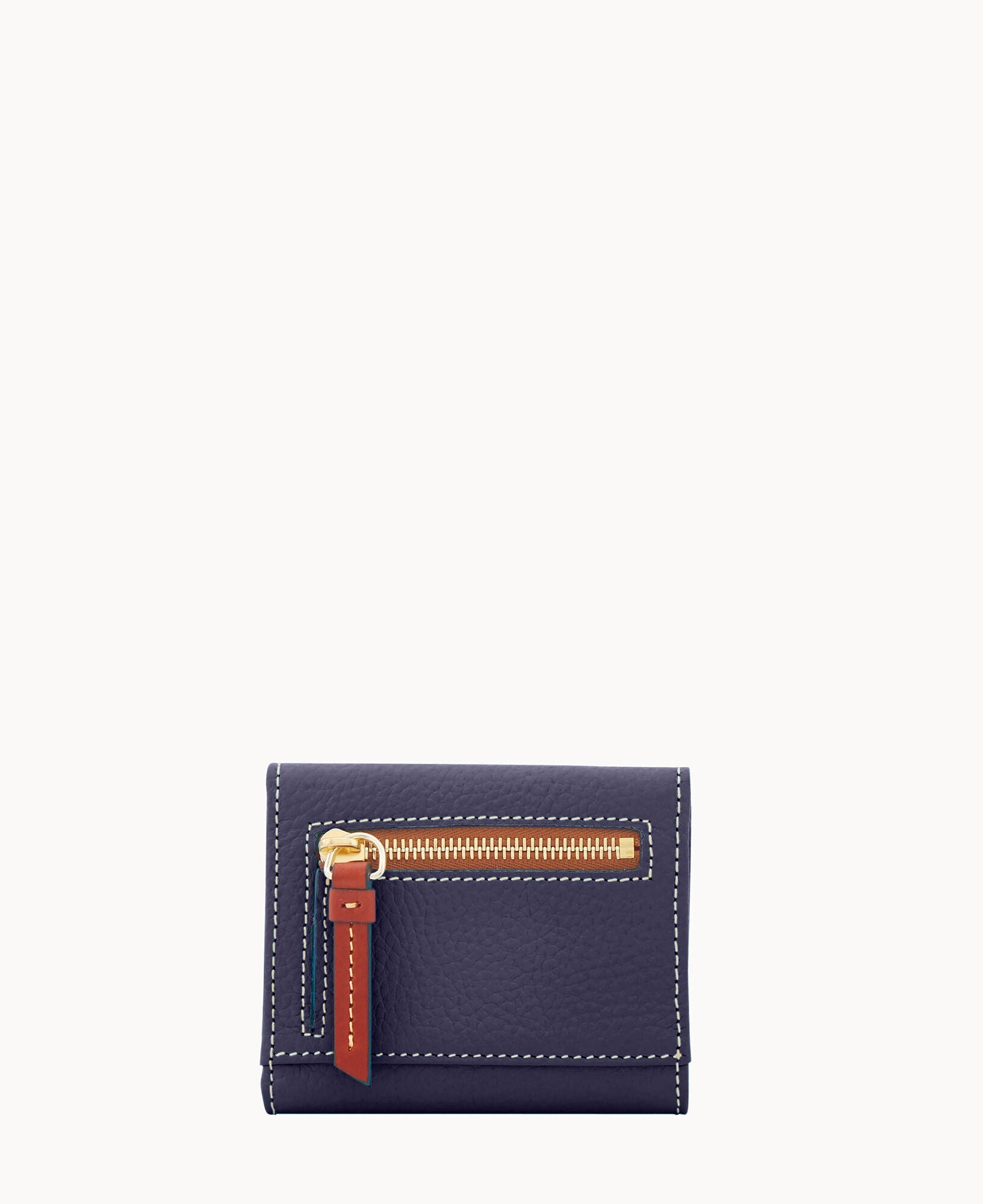 Pebble Grain Small Flap Wallet