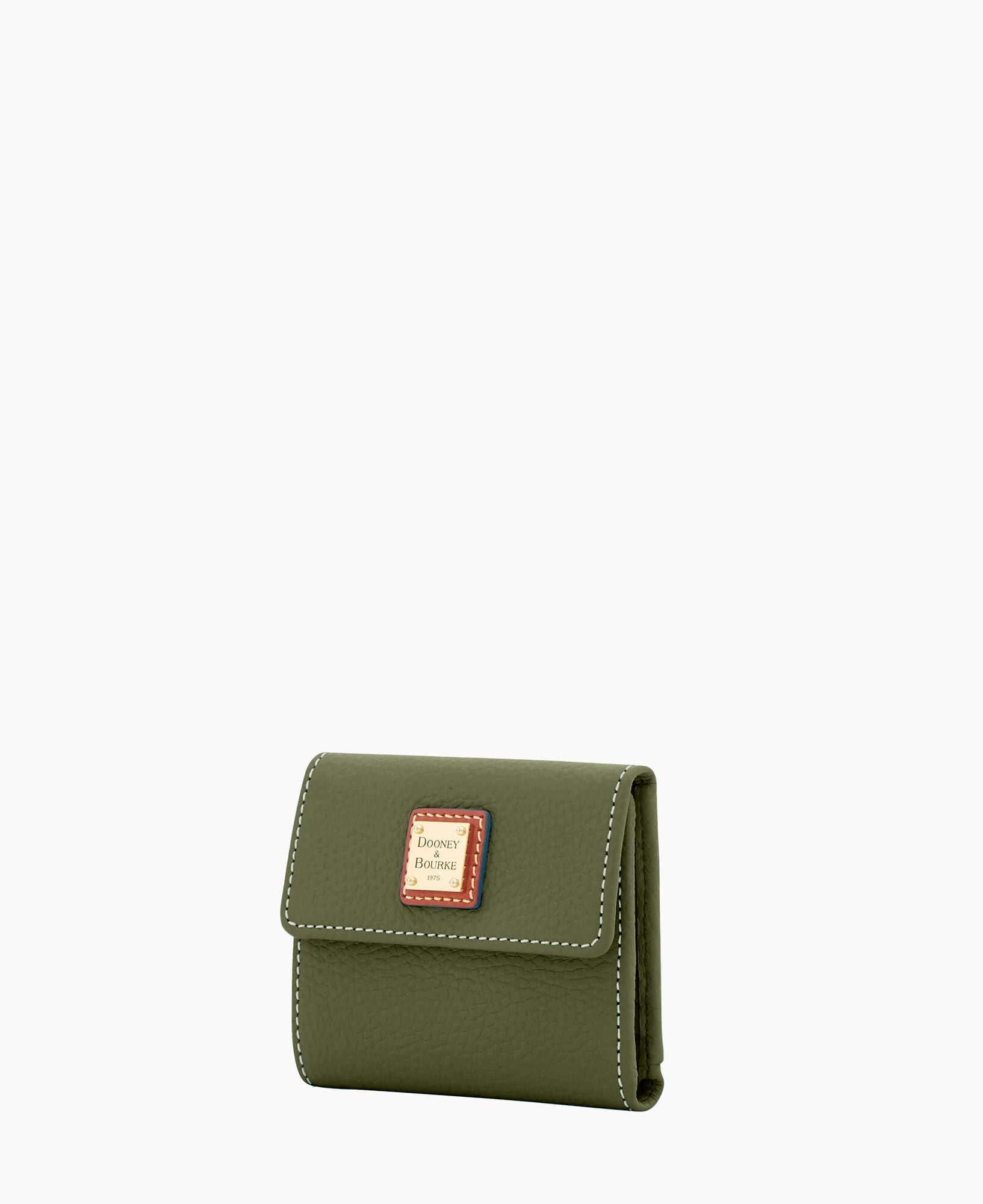 Pebble Grain Small Flap Wallet