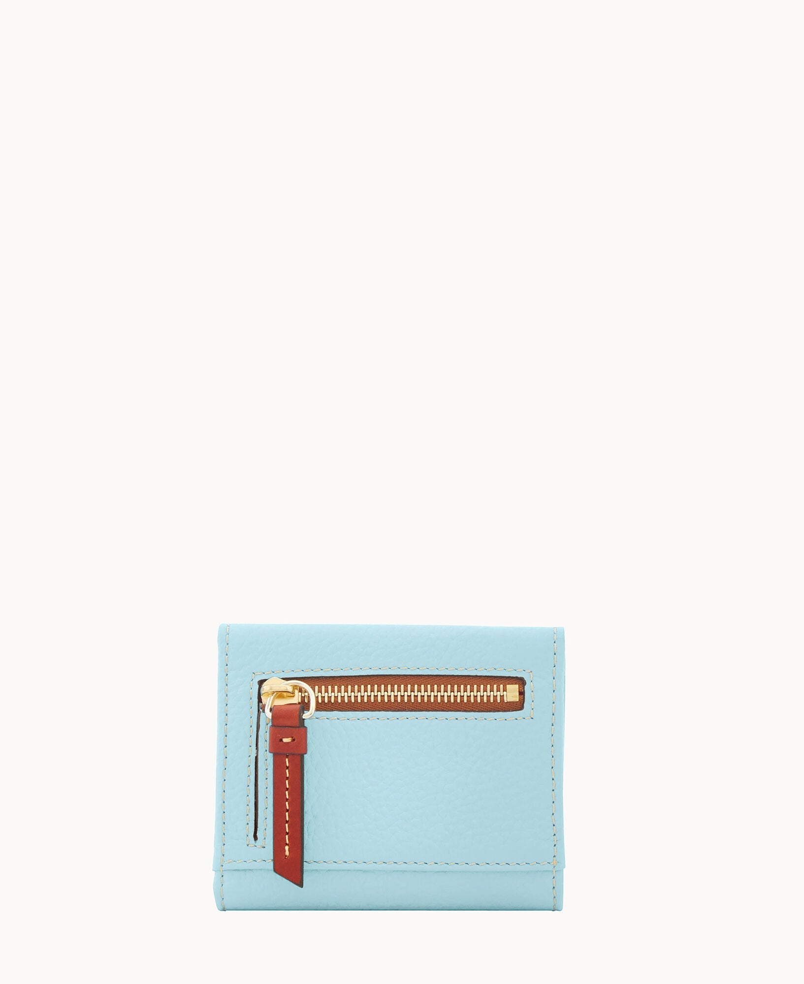 Pebble Grain Small Flap Wallet
