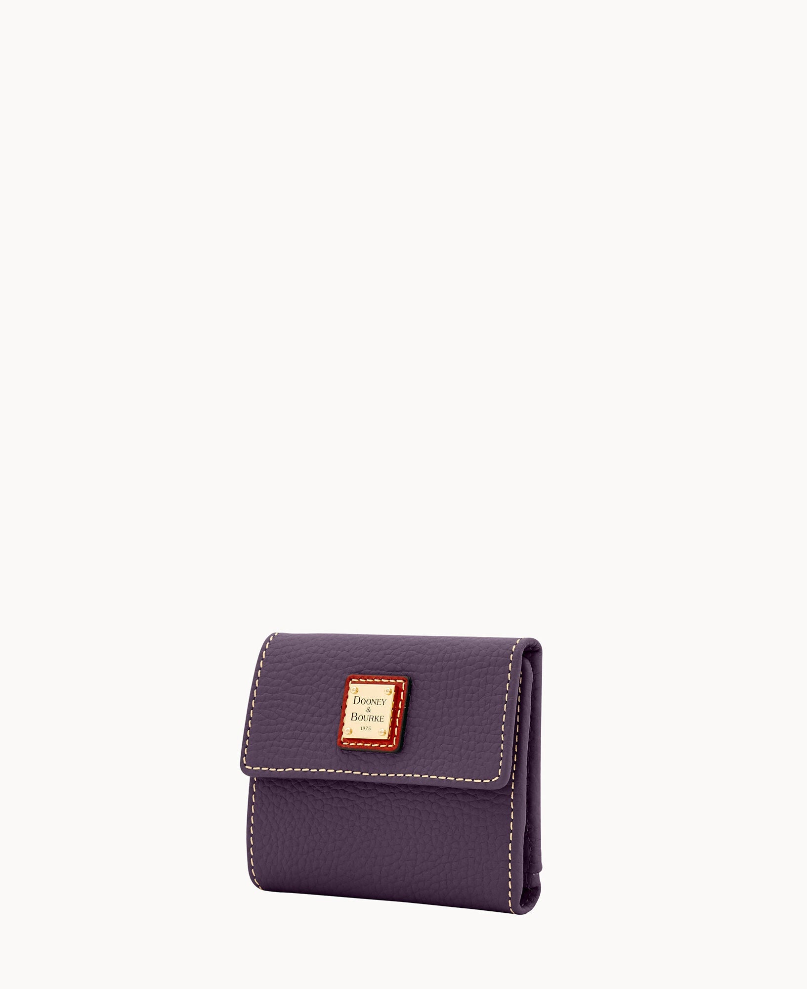 Pebble Grain Small Flap Wallet
