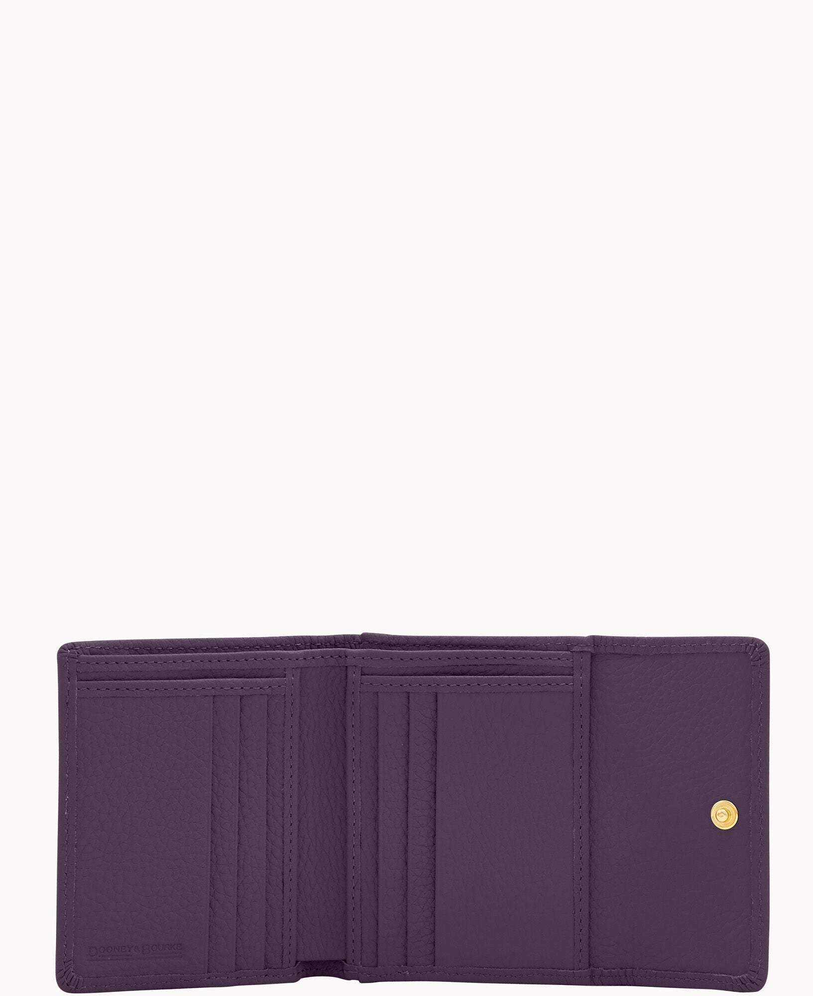 Pebble Grain Small Flap Wallet