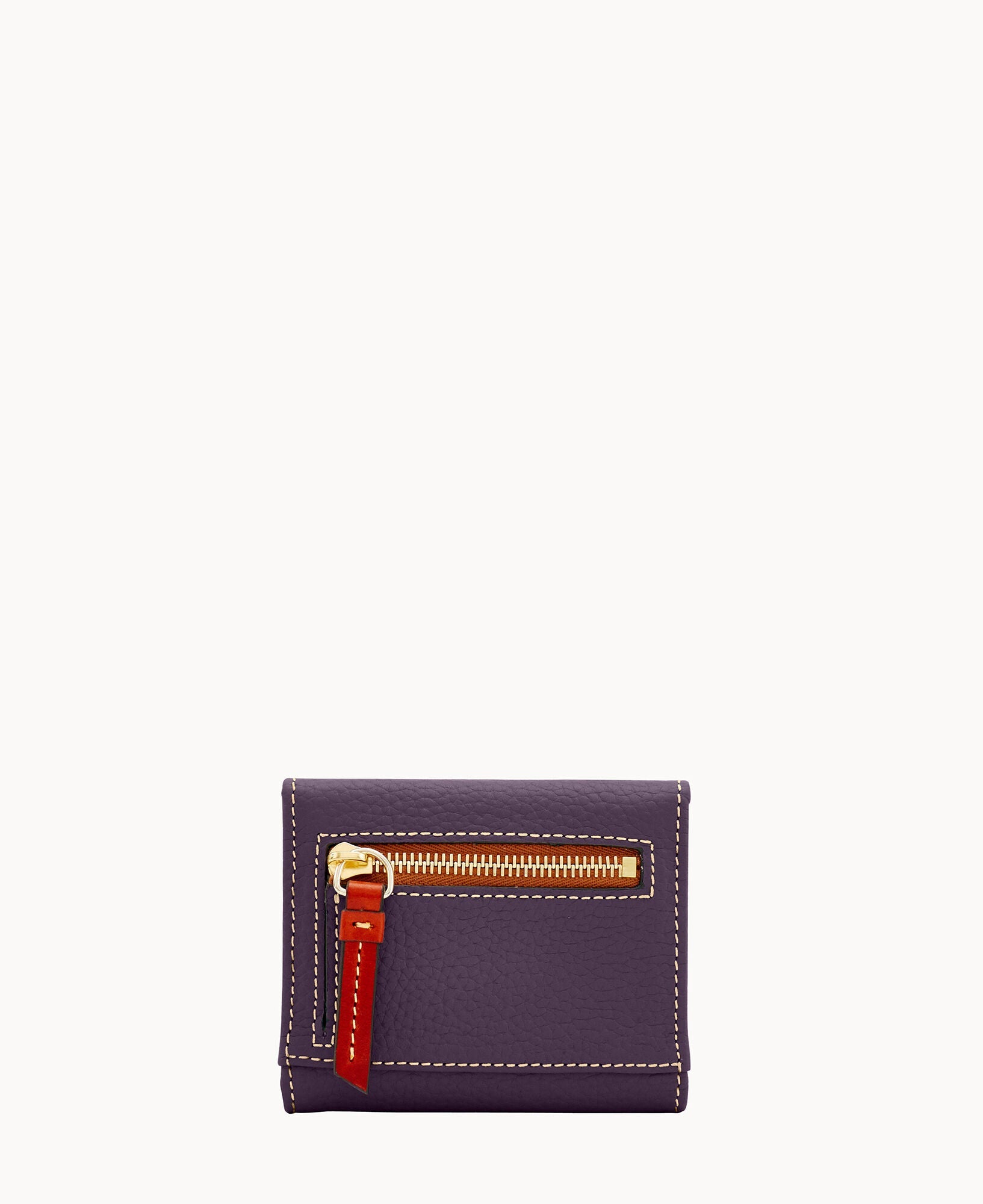 Pebble Grain Small Flap Wallet
