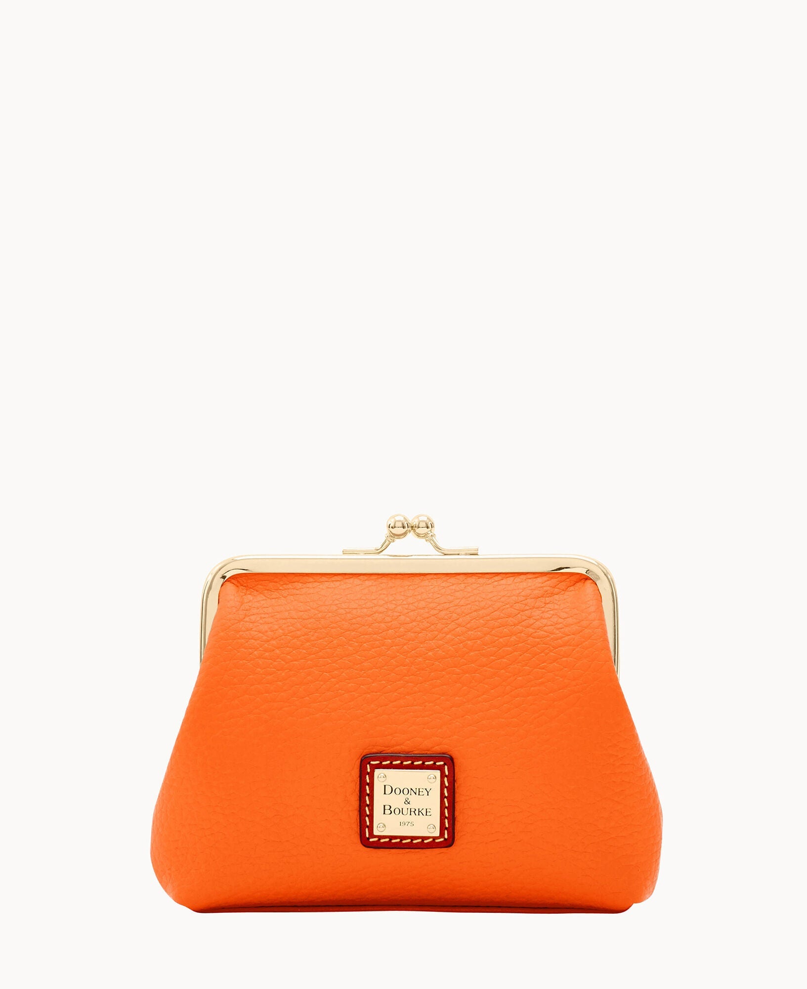 Pebble Grain Large Framed Purse