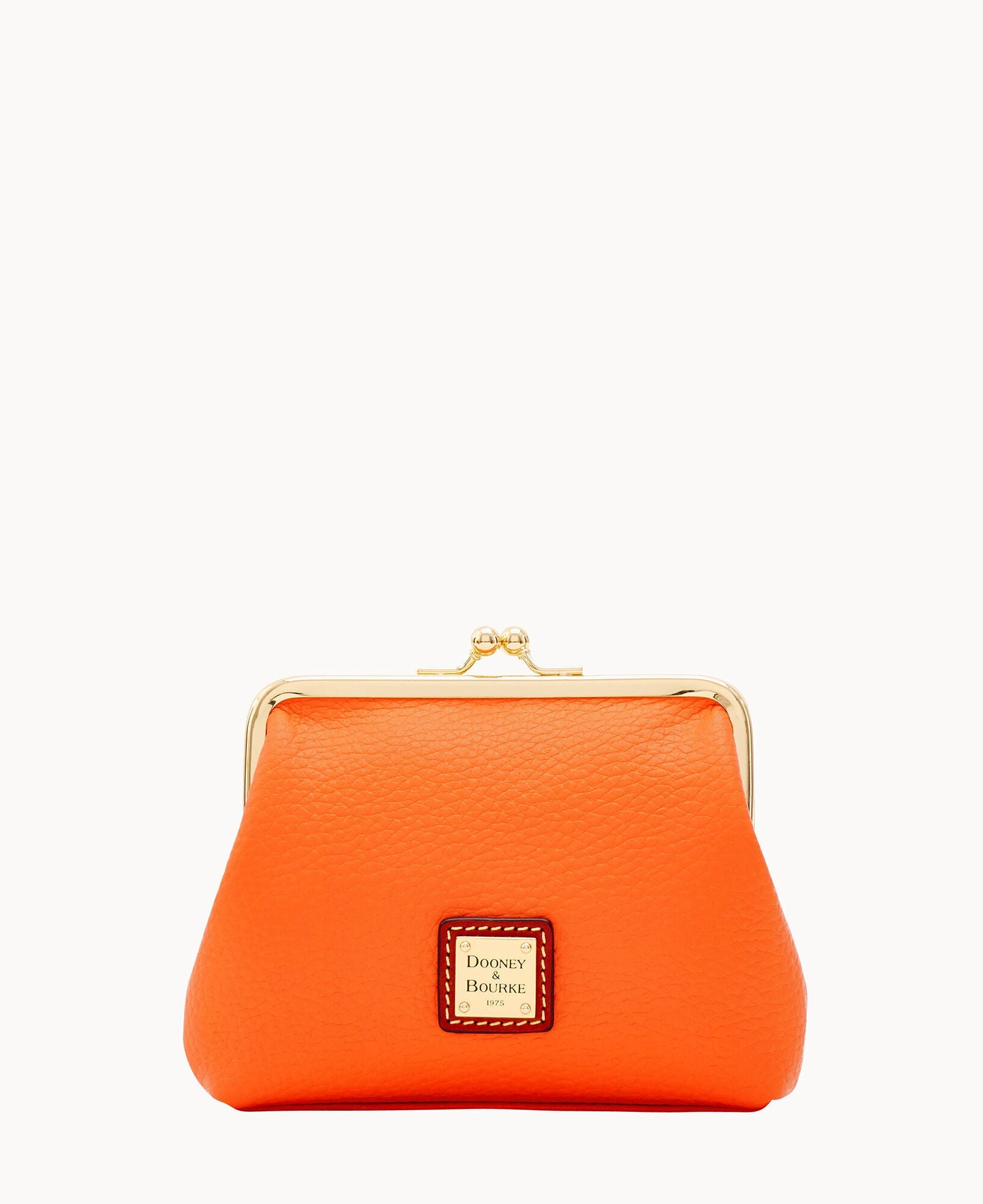 Pebble Grain Large Framed Purse