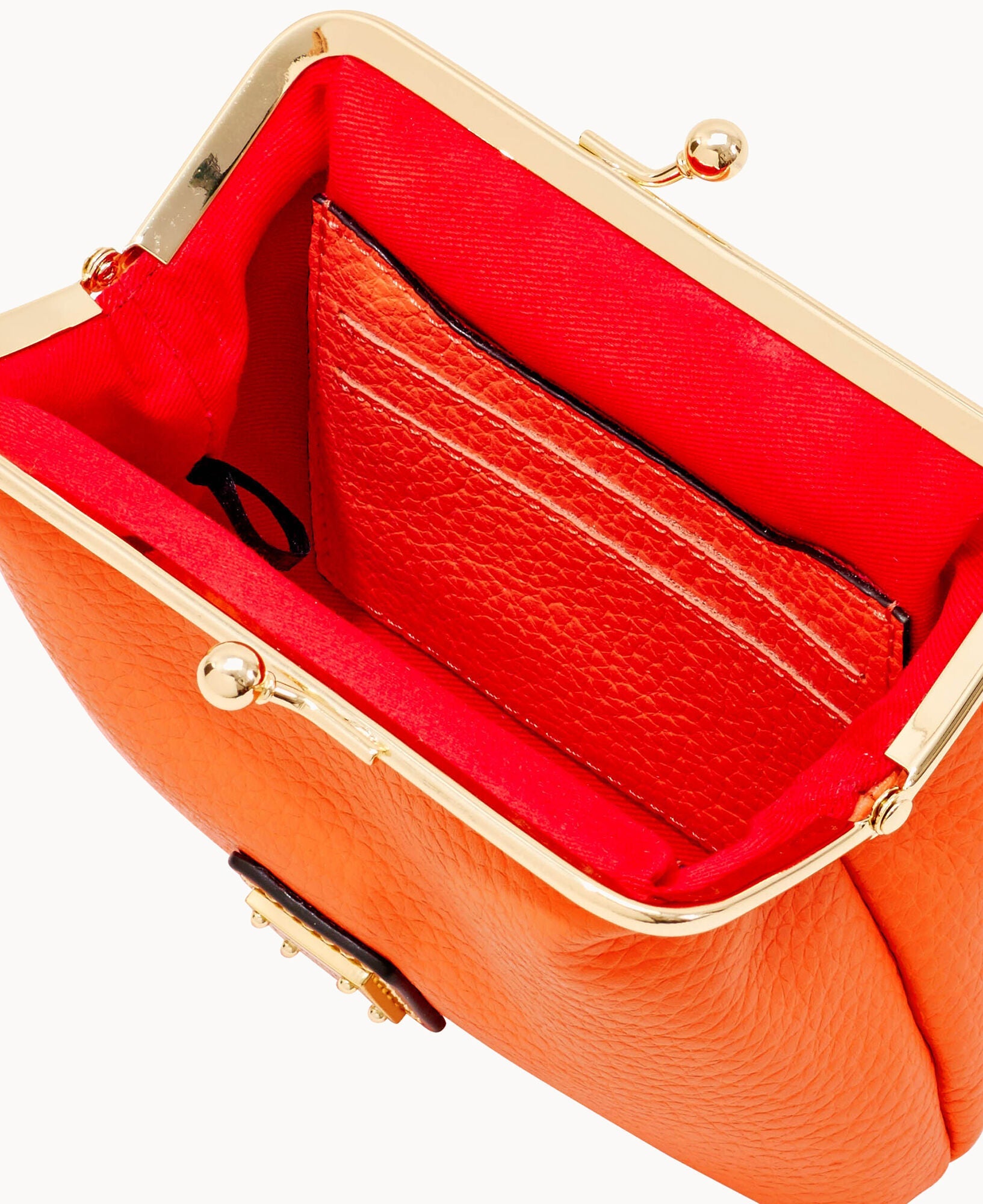 Pebble Grain Large Framed Purse