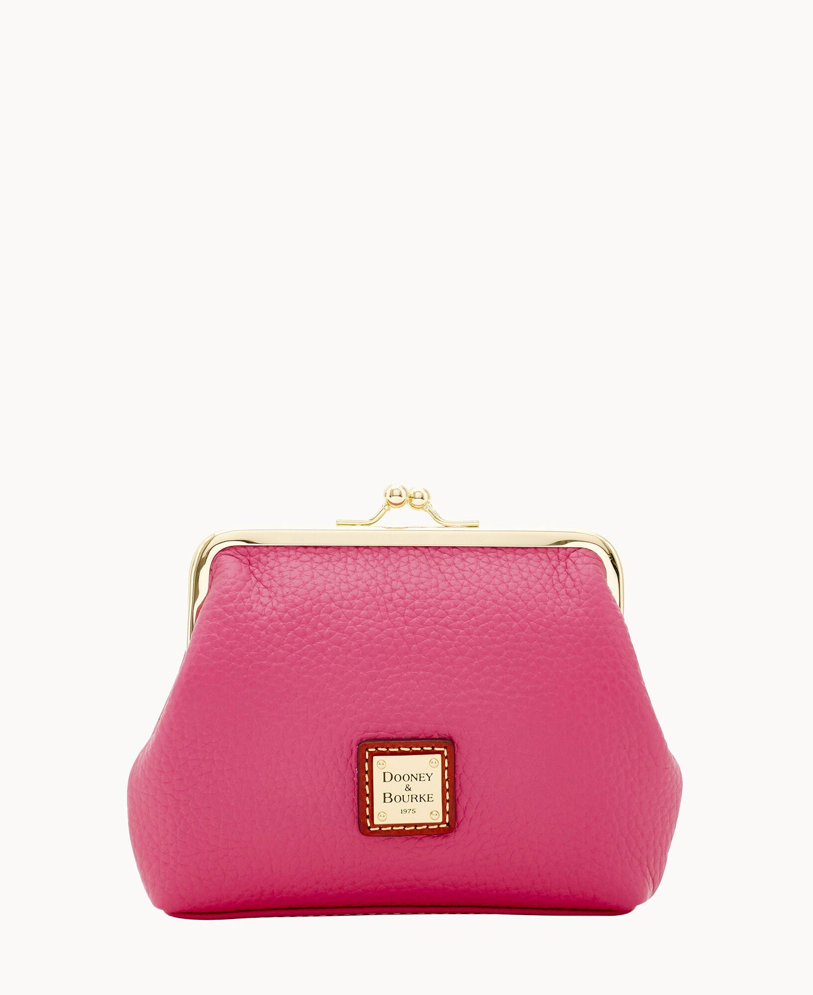 Pebble Grain Large Framed Purse