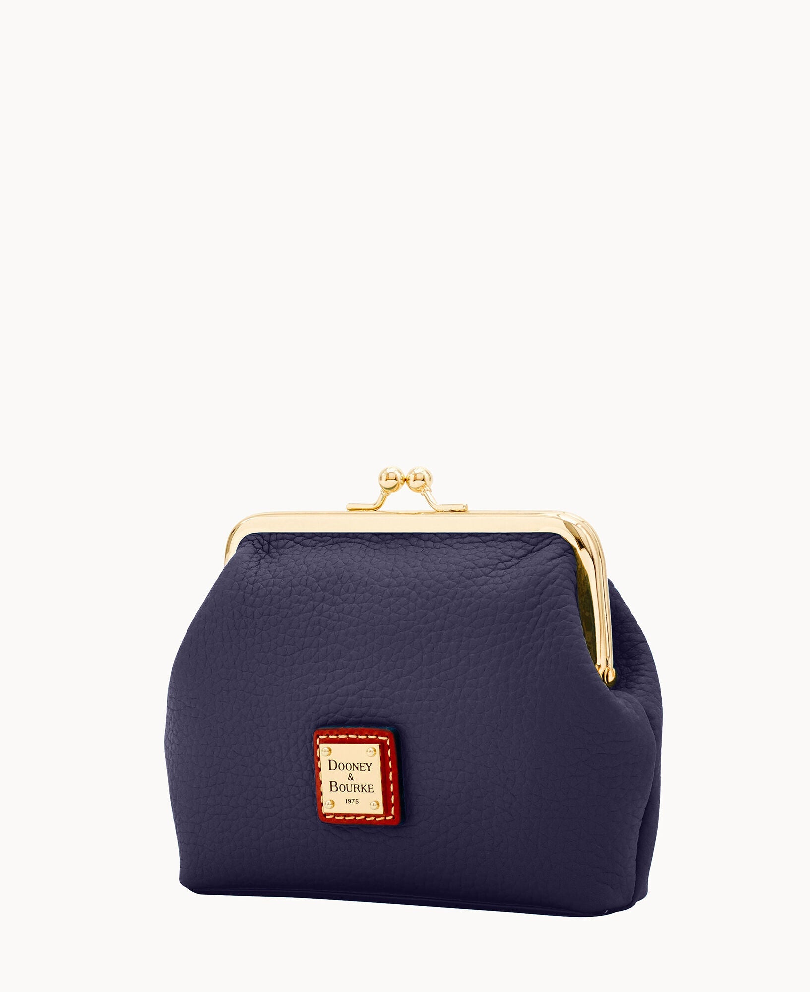 Pebble Grain Large Framed Purse