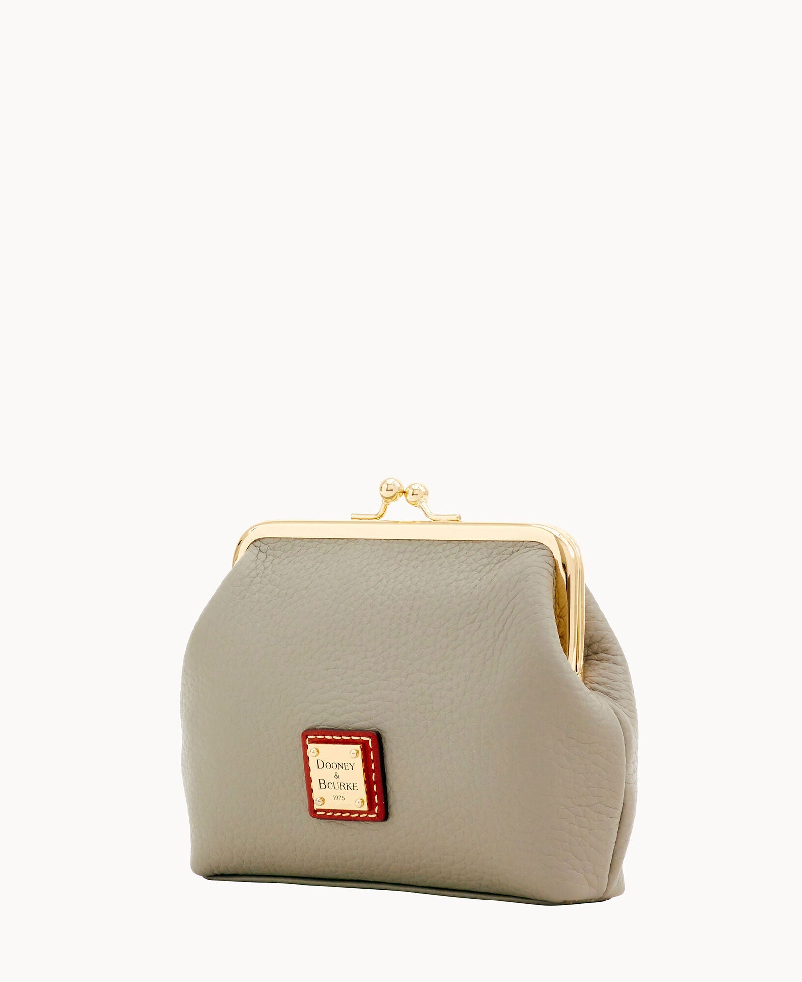 Pebble Grain Large Framed Purse