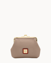 Pebble Grain Large Framed Purse